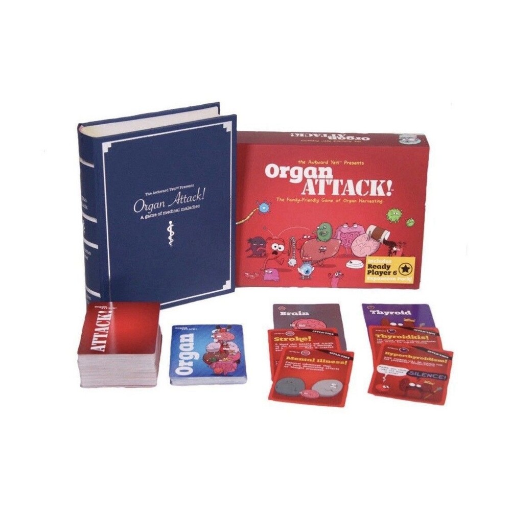 The Awkward Yeti Presents ORGAN ATTACK! Family Friendly Tabletop Card Game